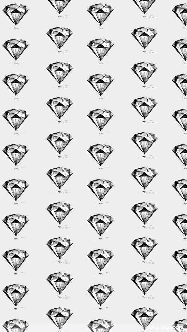 Spining Black And White Diamonds iPhone Wallpapers Diamond Wallpapers