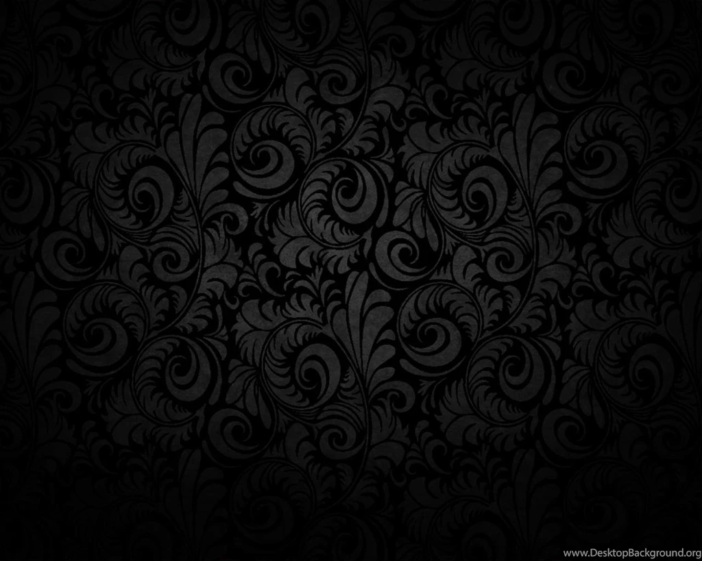 Black Backgrounds Design Floral Floral Texture Gradient Wallpapers ...