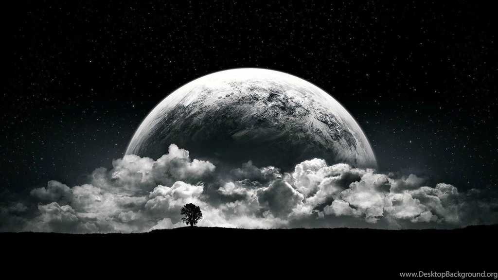 Moon Monochrome Wallpapers