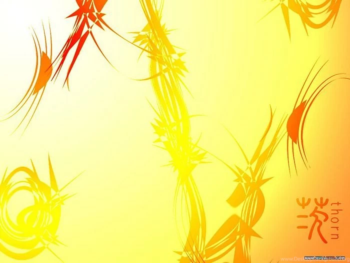 Abstract Yellow Graphic Wallpaper11 Wallcoo.net