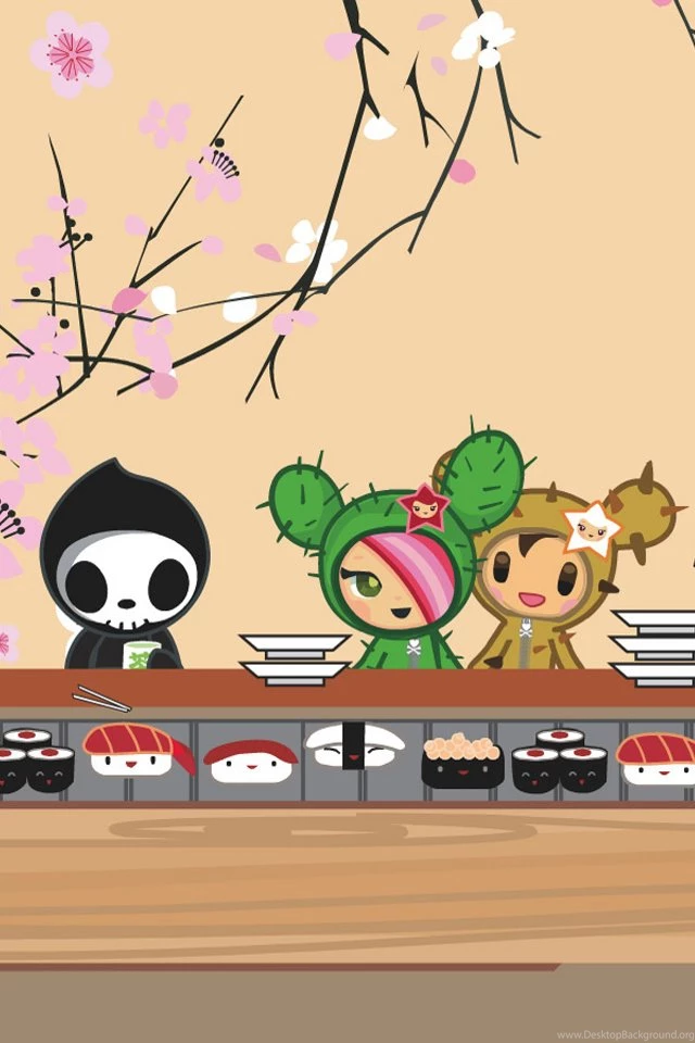 Download Free Cartoons Wallpapers Tokidoki With Size 640x960 Pixels ...