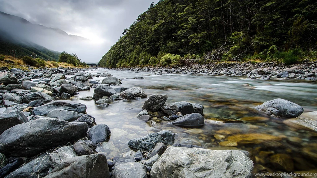 Misty Bealey River – 1920×1080 Wallpapers New Zealand