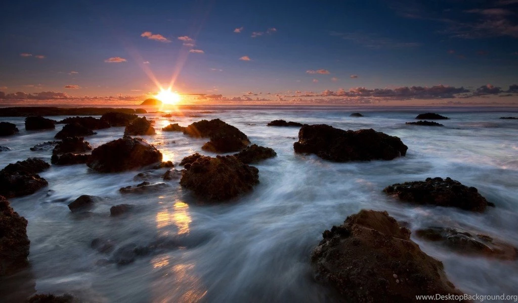 Sunset New Zealand Scenery High Resolution Wallpapers For Desktop ...