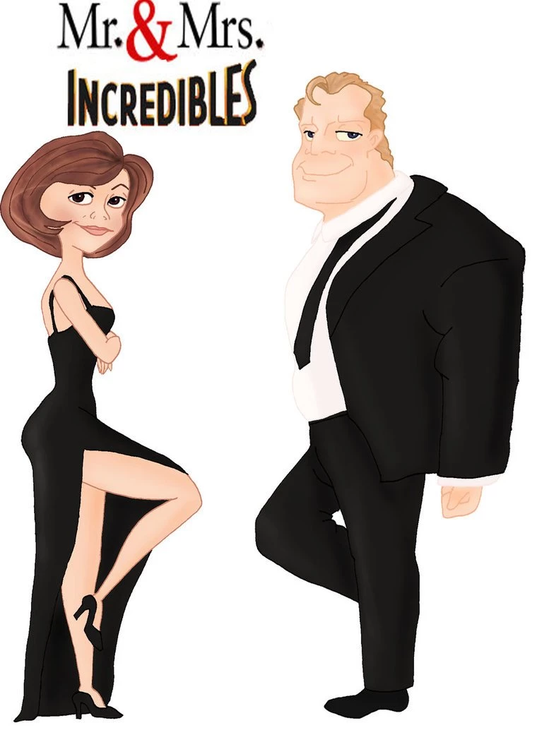 Mr And Mrs Incredibles By Giocondablu On DeviantArt