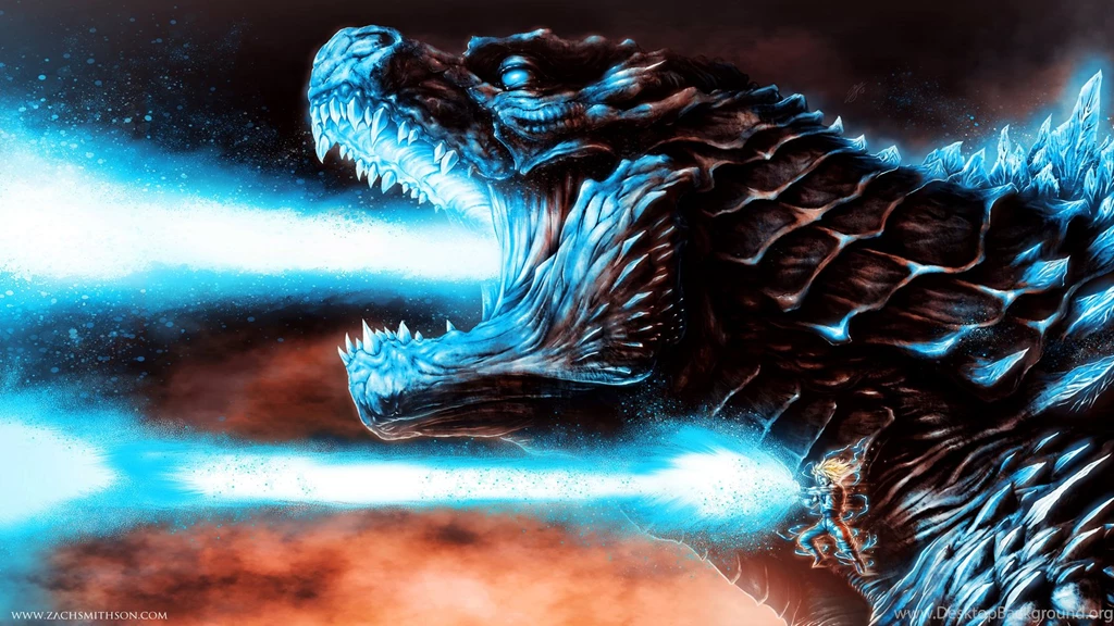 Godzilla X Goku: Atomic Kamehameha By ZachSmithson On DeviantArt