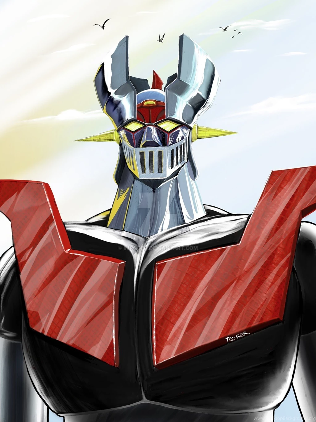 Mazinger Z By Daikikun75 On Deviantart Desktop Background