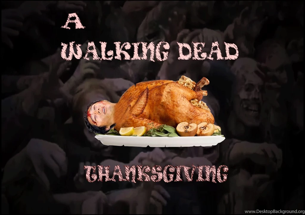 A Walking Dead Thanksgiving Desktop Computer Wallpaper Backgrounds ...