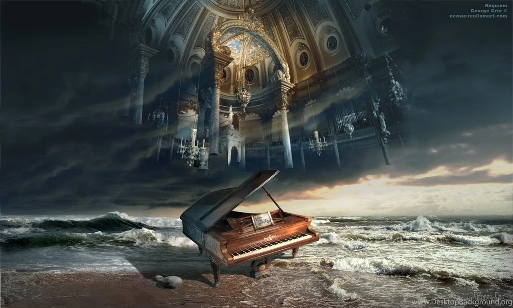 Requiem Or Music Set You Free: Surreal Art print, Poster, Book ...