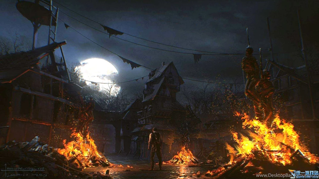 THE EVIL WITHIN Survival Horror Dark Fire Da Wallpapers