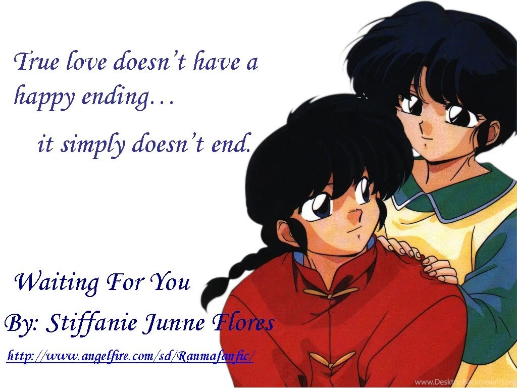 Akane & Ranma (Waiting For You)   InuYasha And Ranma 1/2 Wallpapers ...