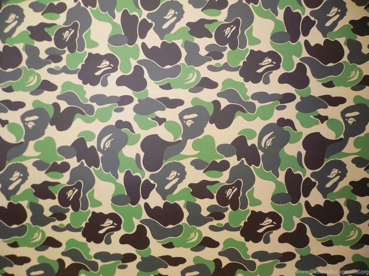Bathing Ape Dog Camo Hoodie