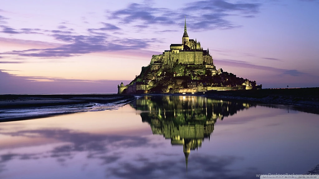 Mont Saint Michel, Normandy, France HD Desktop Wallpapers ...