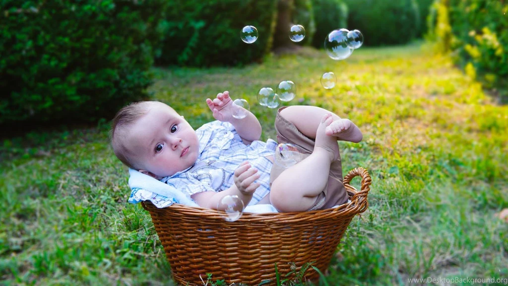 Wallpapers Cute Babies HD Wallpapers Baby In Basket