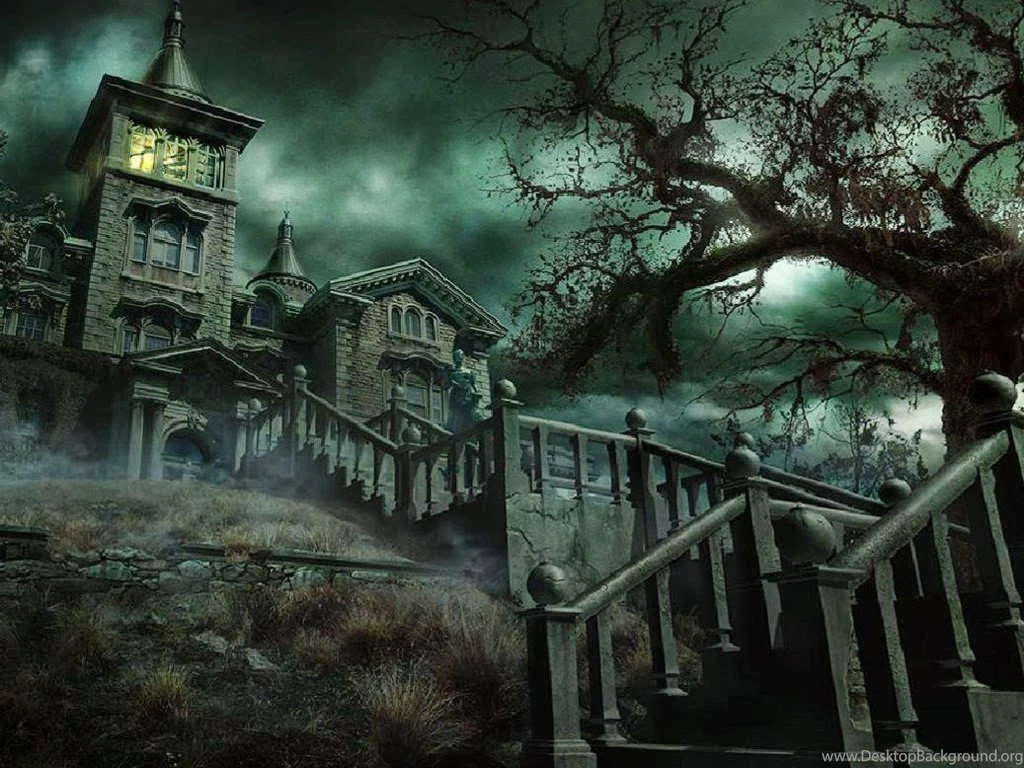 Inside Haunted House Backgrounds