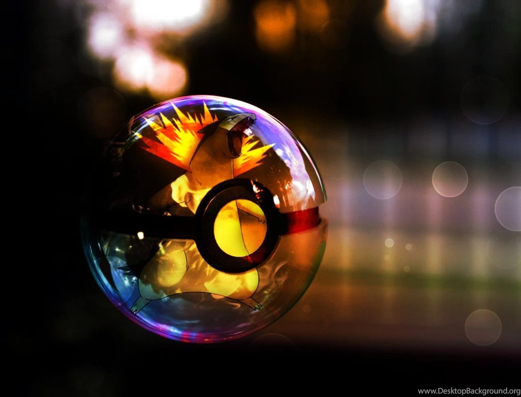 Typhlosion Pokeball By Sashabunnybutt On DeviantArt