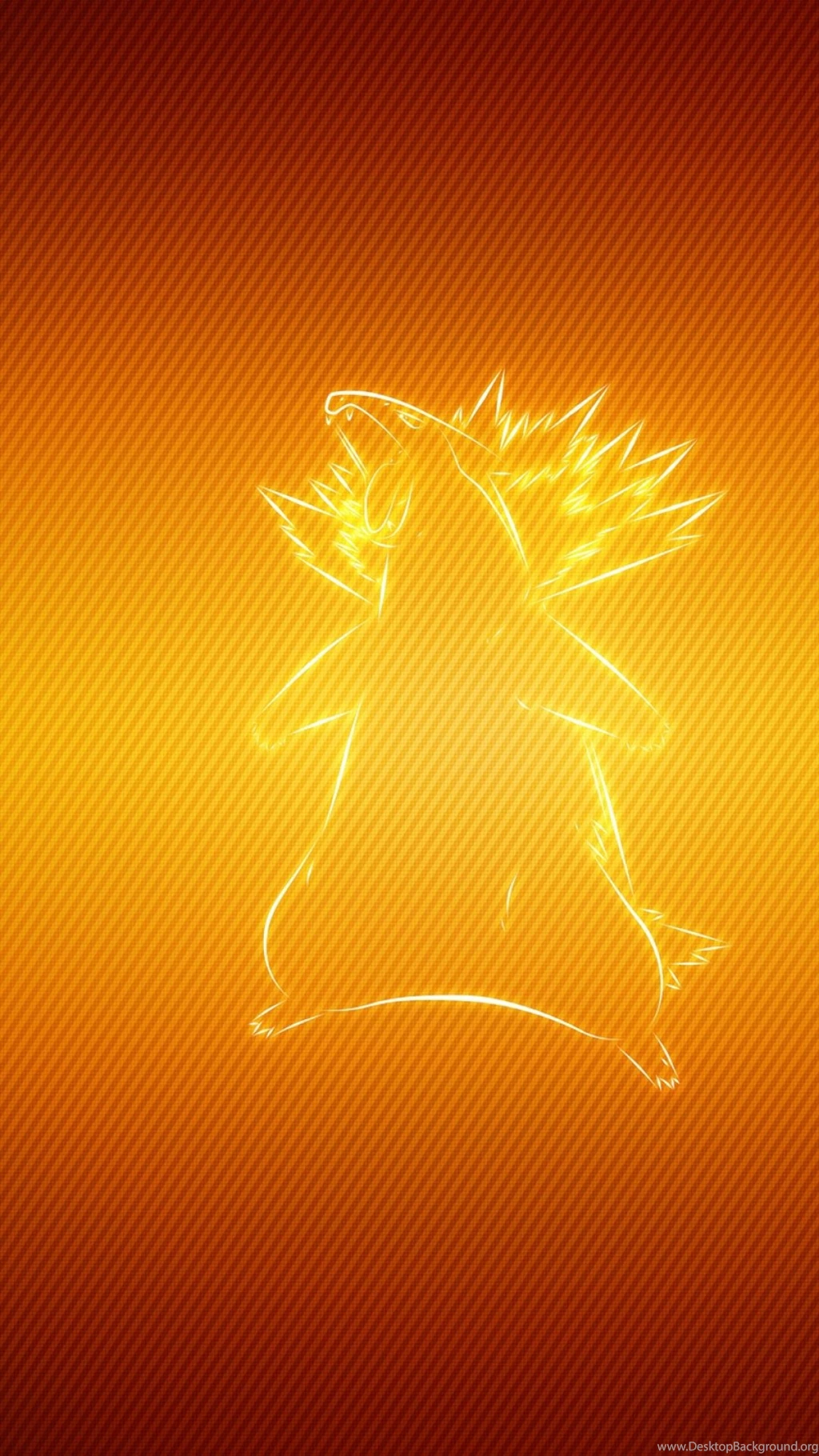 Download Wallpapers 1080x1920 Pokemon, Typhlosion, Badger Sony ...