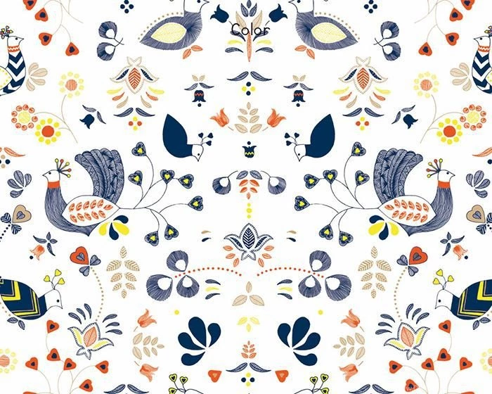 Linen Wallpapers / Vinyl / Contemporary / Animal Motif   CL FOLK By ...