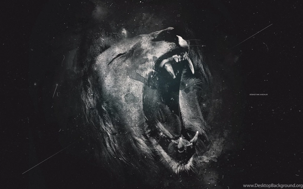 Powerful Lion Roar Wallpapers Hd Backgrounds   HDWallpapers