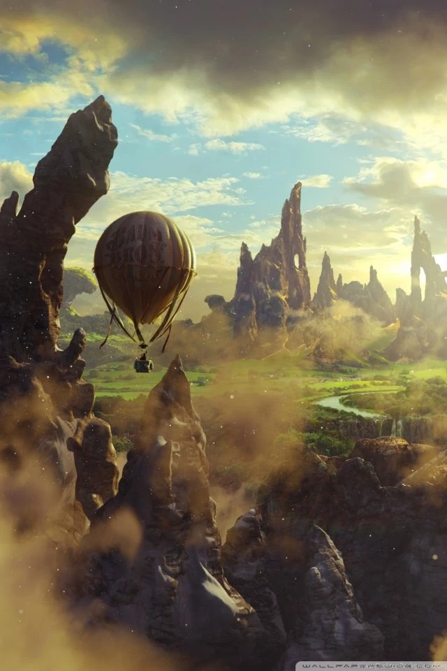 Oz The Great And Powerful Scene HD Desktop Wallpapers : Widescreen ...