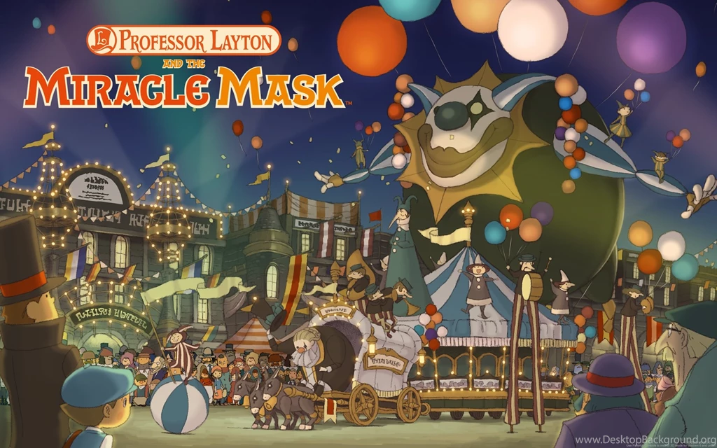 Professor Layton And The Miracle Mask HD Wallpapers And Backgrounds