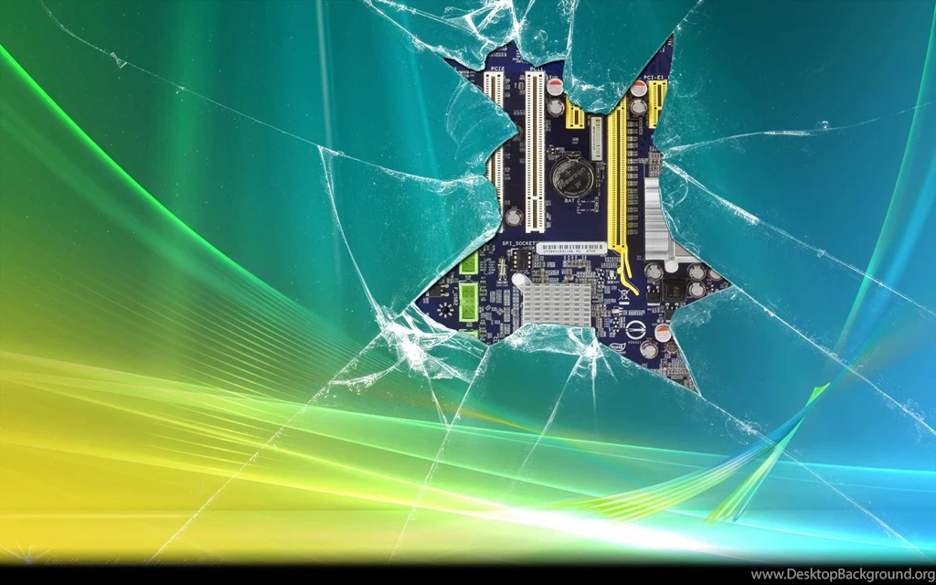 Cracked Lcd Screen Wallpapers JB24 WALLEO.CO WALLEO.CO