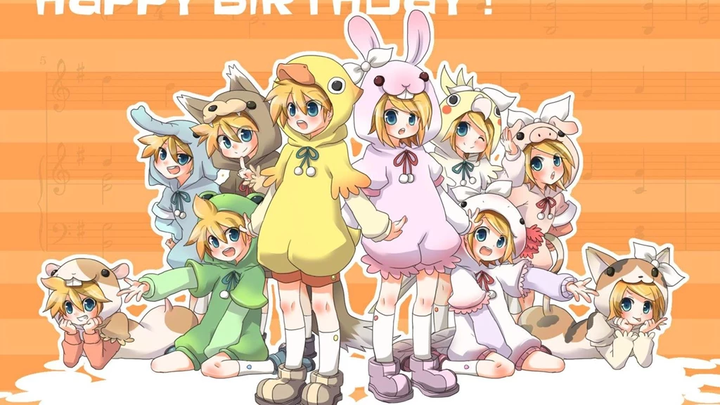 HAPPY BIRTHDAY RIN LEN WALLPAPER (
