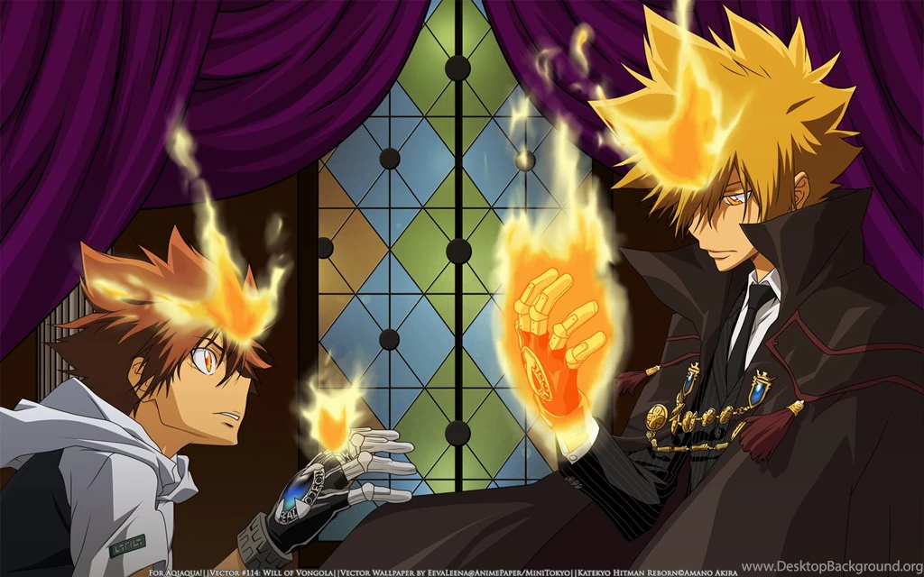 Reborn, Wallpaper, Hitman, Tsuna, Retro, Images, Katekyo (