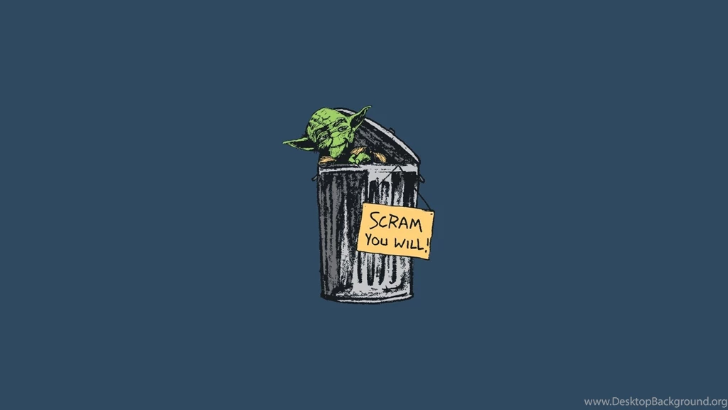 Yoda In A Trash Can, Star Wars, Funny, 1920x1080 HD Wallpapers And ...