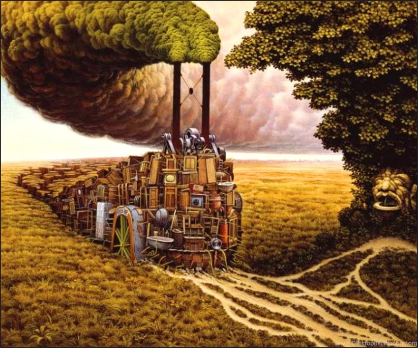 21 Mind Blowing Oil Paintings By Jacek Yerka Dream World ...