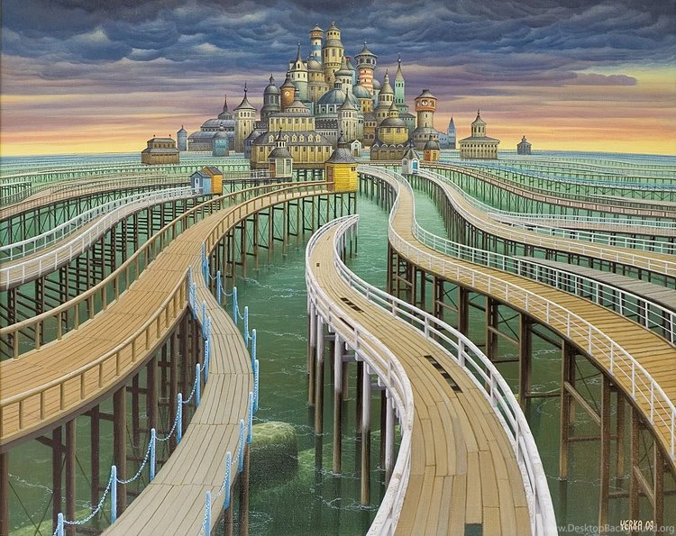 Jacek Yerka, Laberinto Surrealista