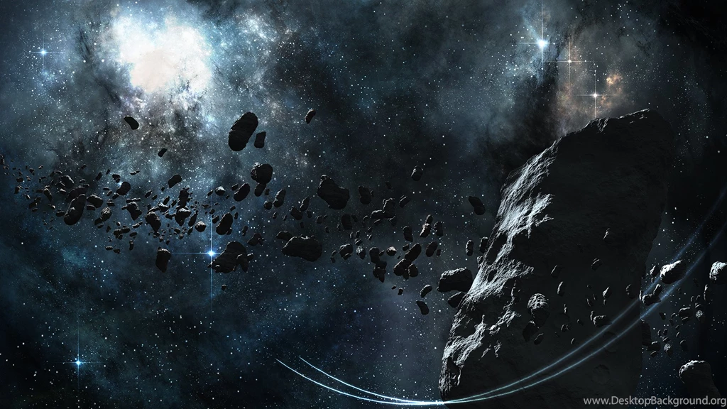 Space Asteroid Digital Art Space Art HD Wallpapers, Desktop ...