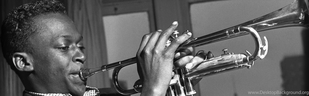 Download Wallpapers 3840x1200 Miles Davis, Pipe, Play, Jacket ...