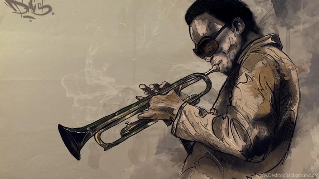 Miles Davis Abstract Jazz Music Wallpapers