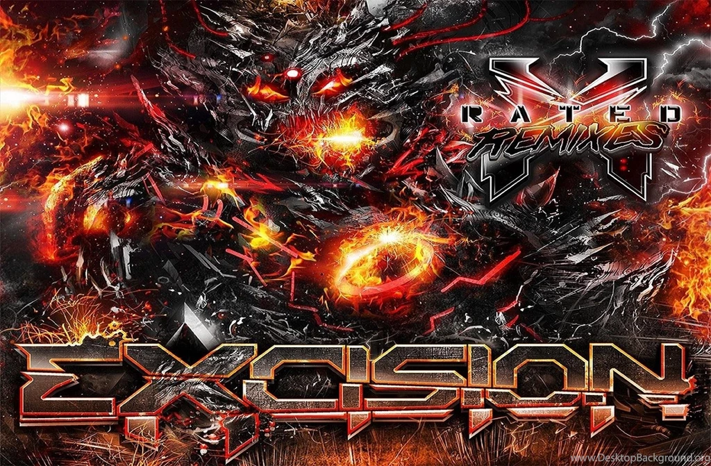 EXCISION X RATED REMIXES WALLPAPER (