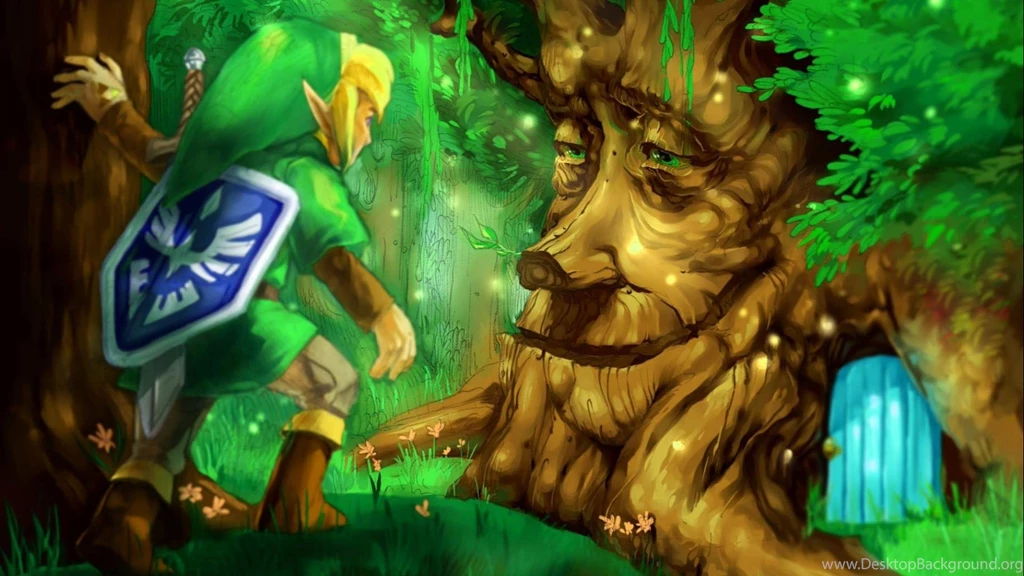 Trees Forest Link Gameboy The Legend Of Zelda Wallpapers
