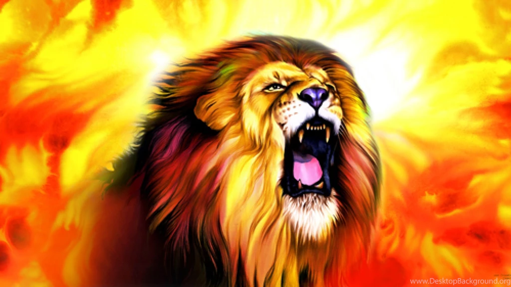 Beautiful Roaring Lion 1920x1200px