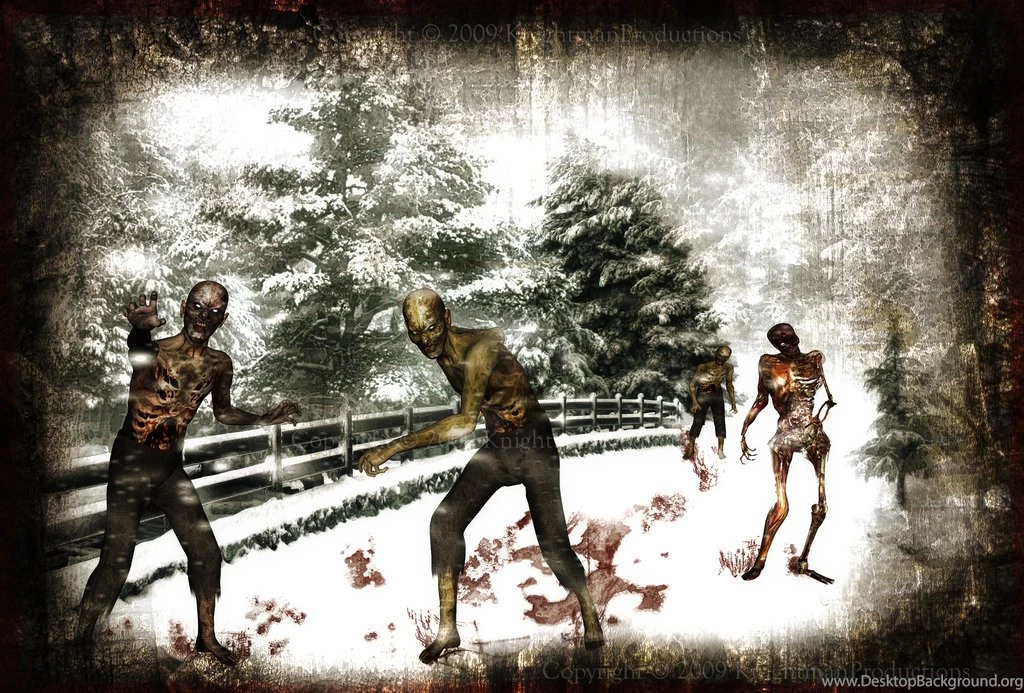 Zombie Xmas Scene By KnightFlyte96 On DeviantArt