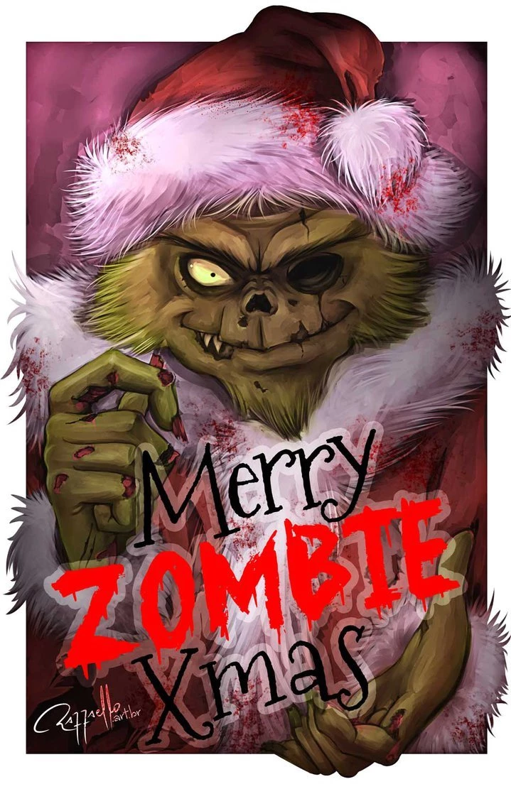 Merry Zombie Christmas By LuizRaffaello On DeviantArt