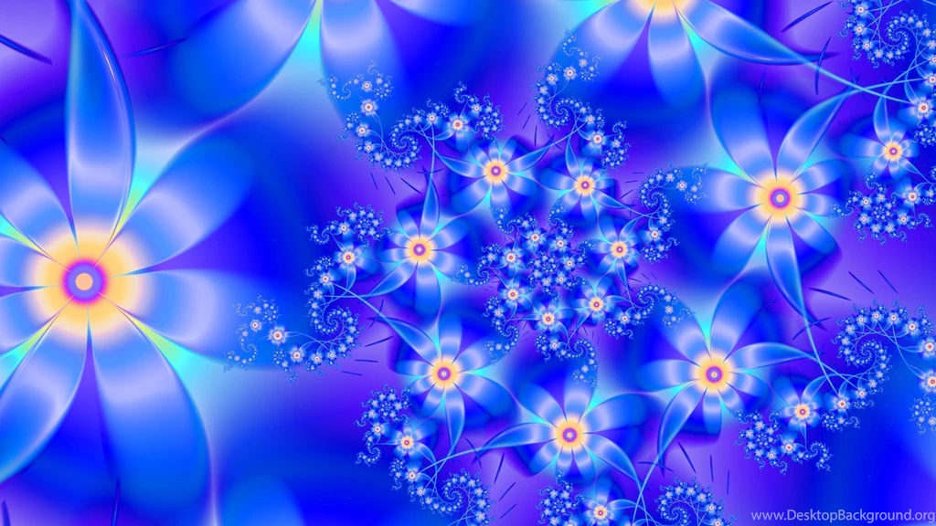 Blue Water Flowers Wallpapers HD