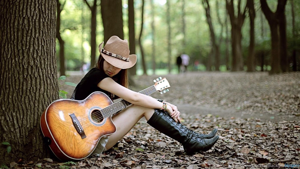 Girl With Guitar Wallpapers And Girl With Guitar Pics And Images ...