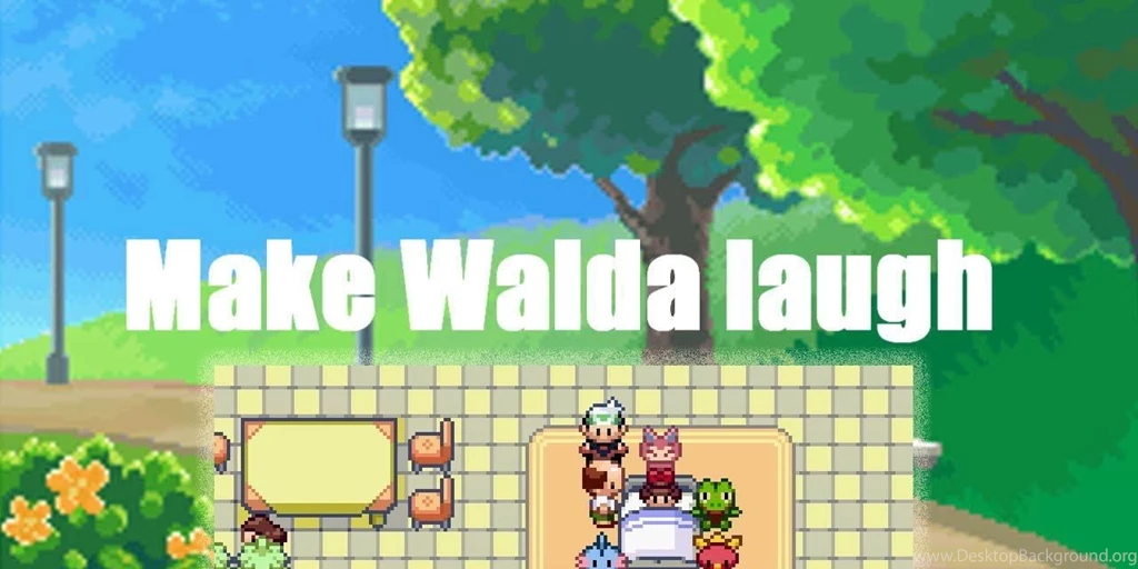 Oh, Yes! She's Laughing! (Pokémon Emerald) Secret Word For Walda ...
