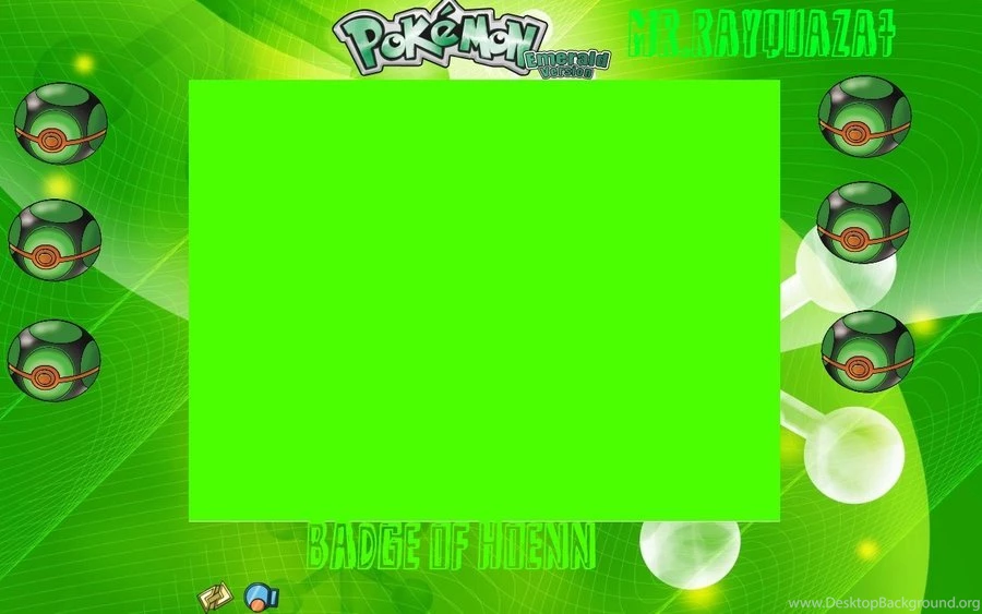 Pokemon Emerald Sidebars By MrRayquaza7 On DeviantArt
