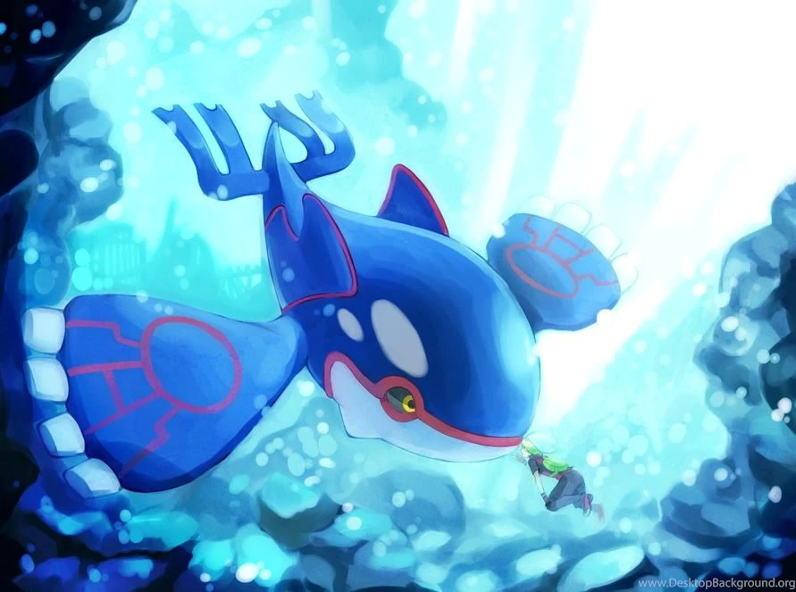 Pokemon Emerald Meet Kyogre By SprintinVideoGamer On DeviantArt