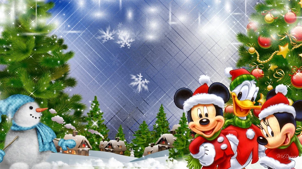 Mickey Christmas Wallpapers Wallpapers Cave