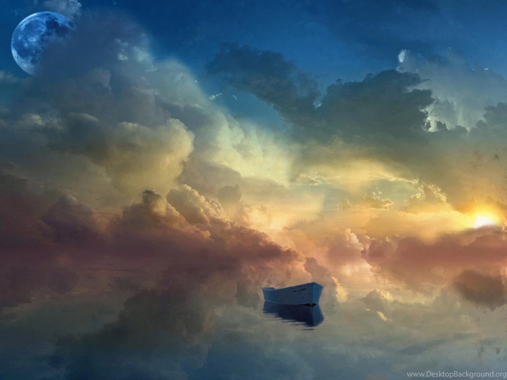 DREAMY SKY NIGHT WALLPAPER (
