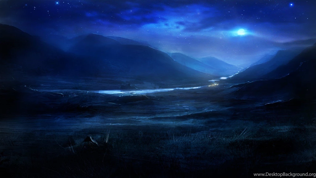 1920x1080 Dreamy Night Landscape Desktop PC And Mac Wallpapers