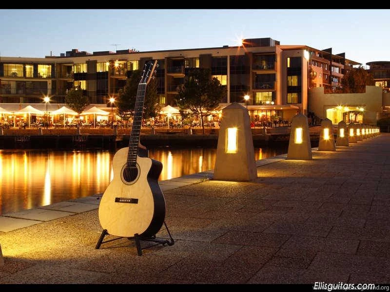 Custom OM Acoustic Guitar Guitar Wallpapers