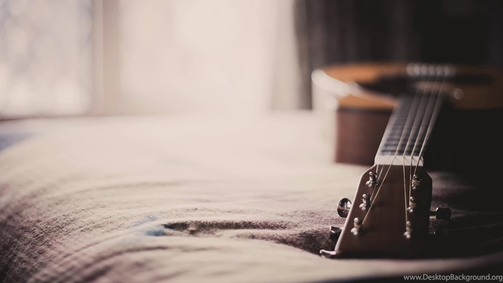 Acoustic Guitar Desktop Backgrounds Wallpapers : Music Wallpapers ...