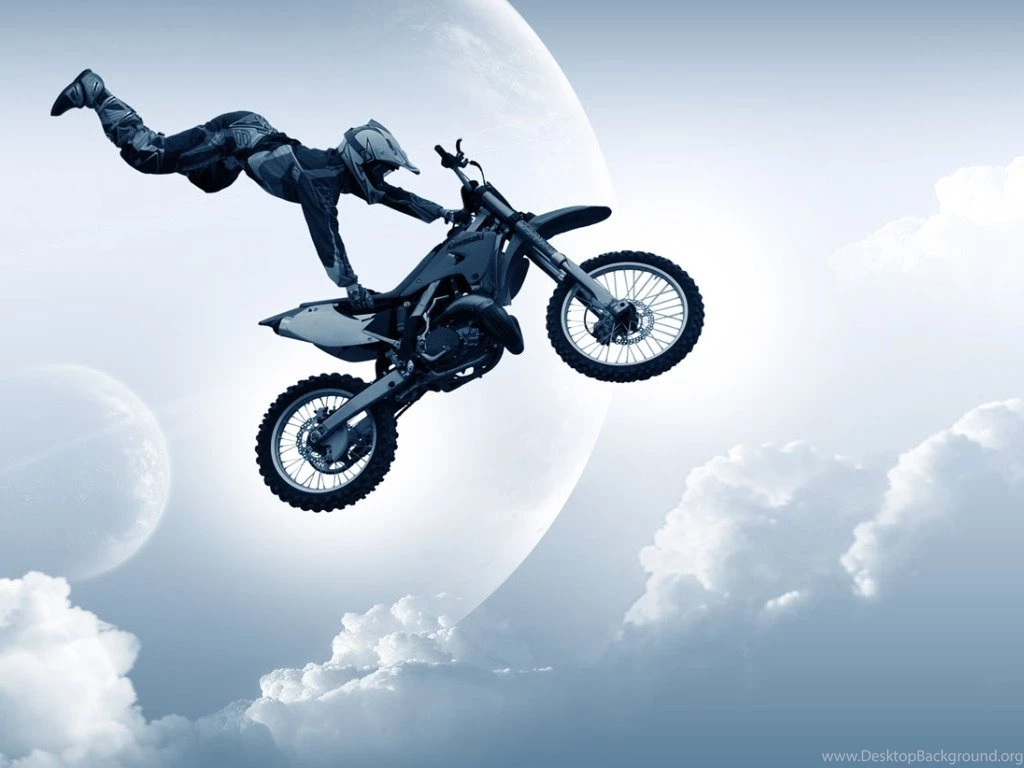 Motocross Racing High Jump Wallpapers