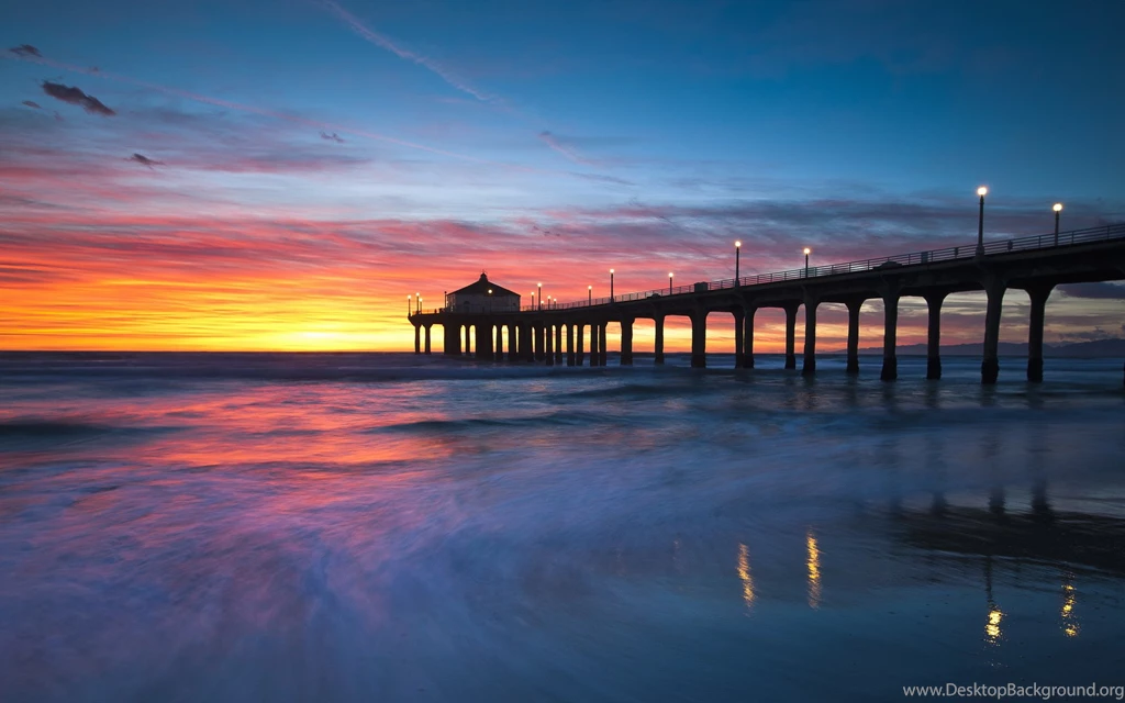 Download Wallpapers United States, California, Manhattan Beach ...